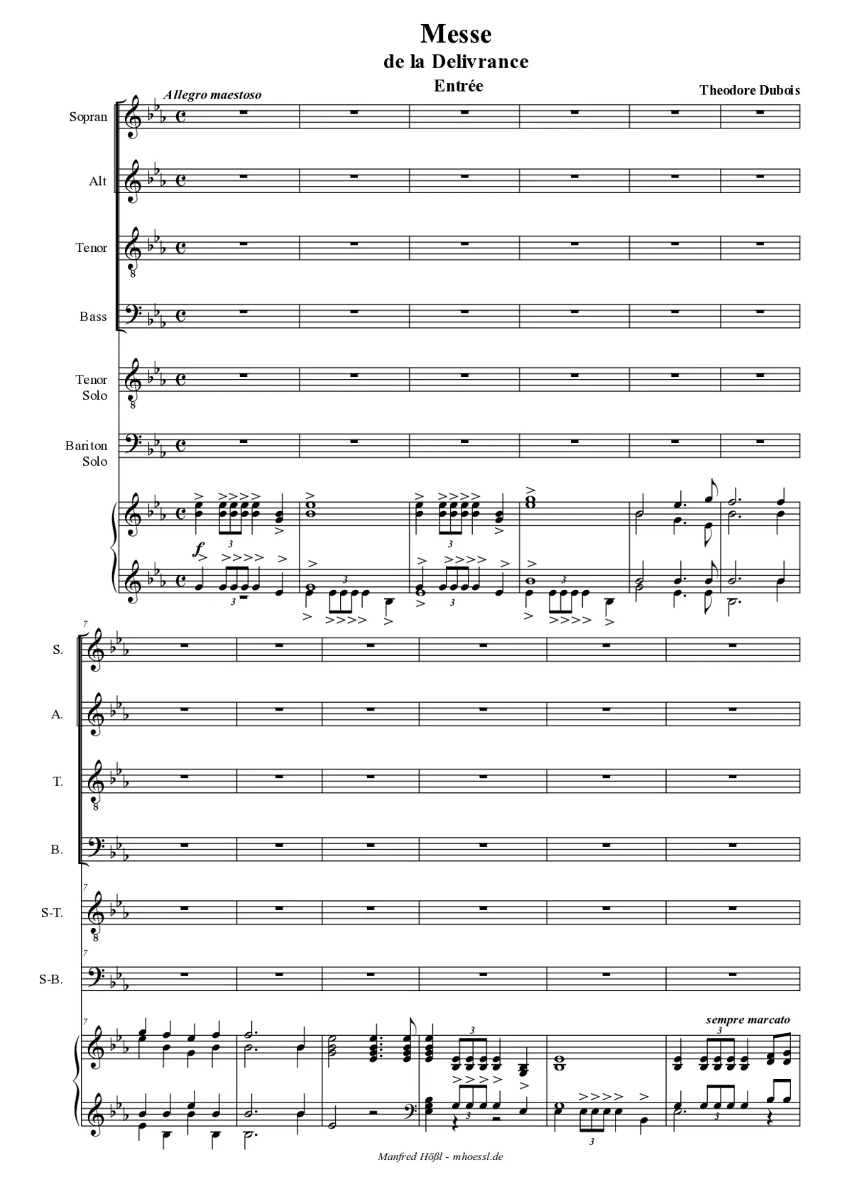 Messe de la Délivrance - Page 1