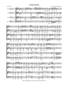 Cantate Domino