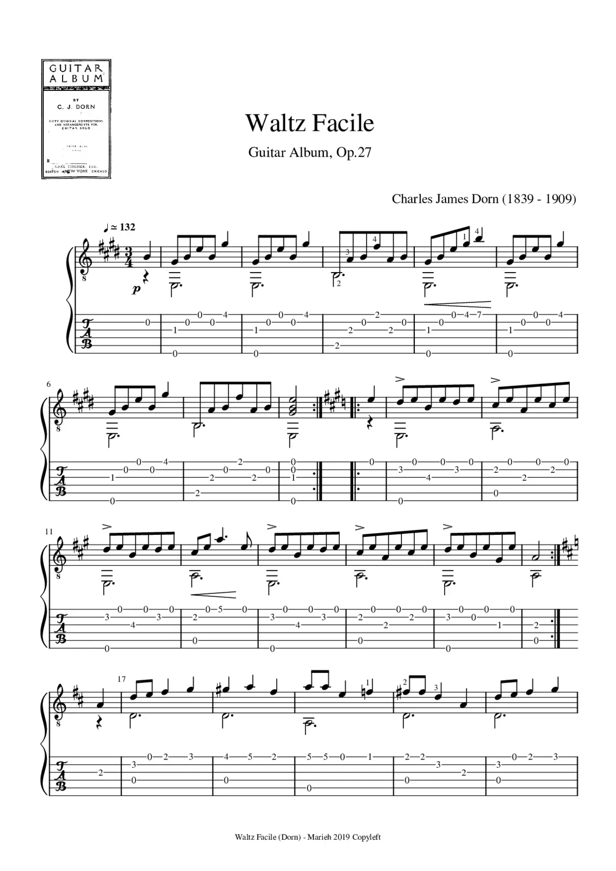 Waltz Facile - Page 1