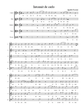 Intonuit de cœlo