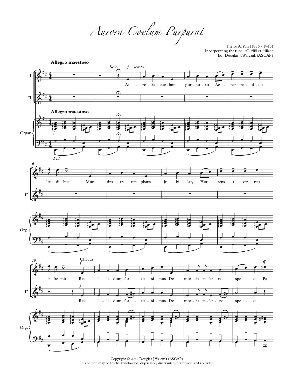 Aurora coelum purpurat - Page 1