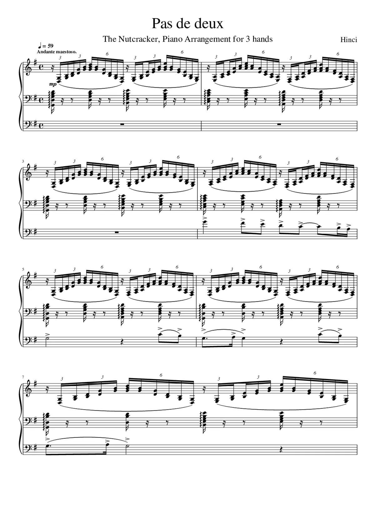 The Nutcracker (ballet) Op.71 - Page 1