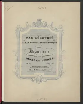 Pas rédoublé de S. M. Victoria, Reine de Brétagne pour le pianoforte