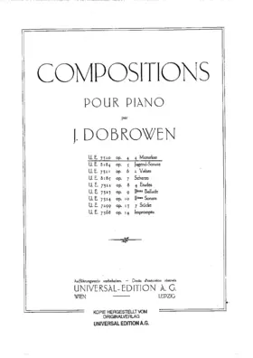 3 Mazurkas, Op.4