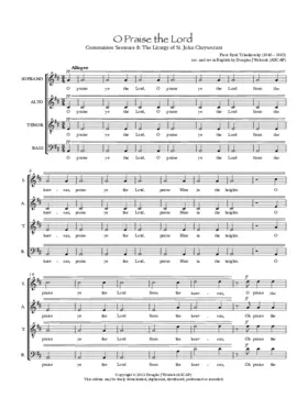 Oh praise the Lord (English version)