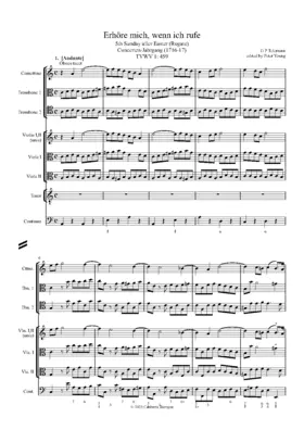 Erhöre mich, wenn ich rufe