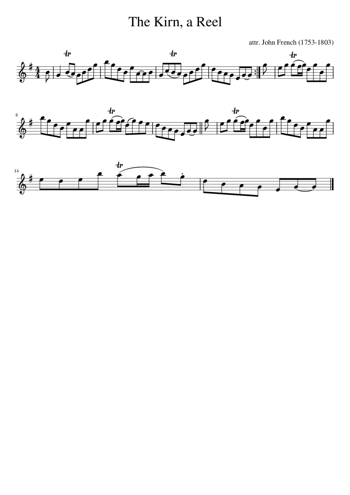 The Kirn a Reel - Page 1