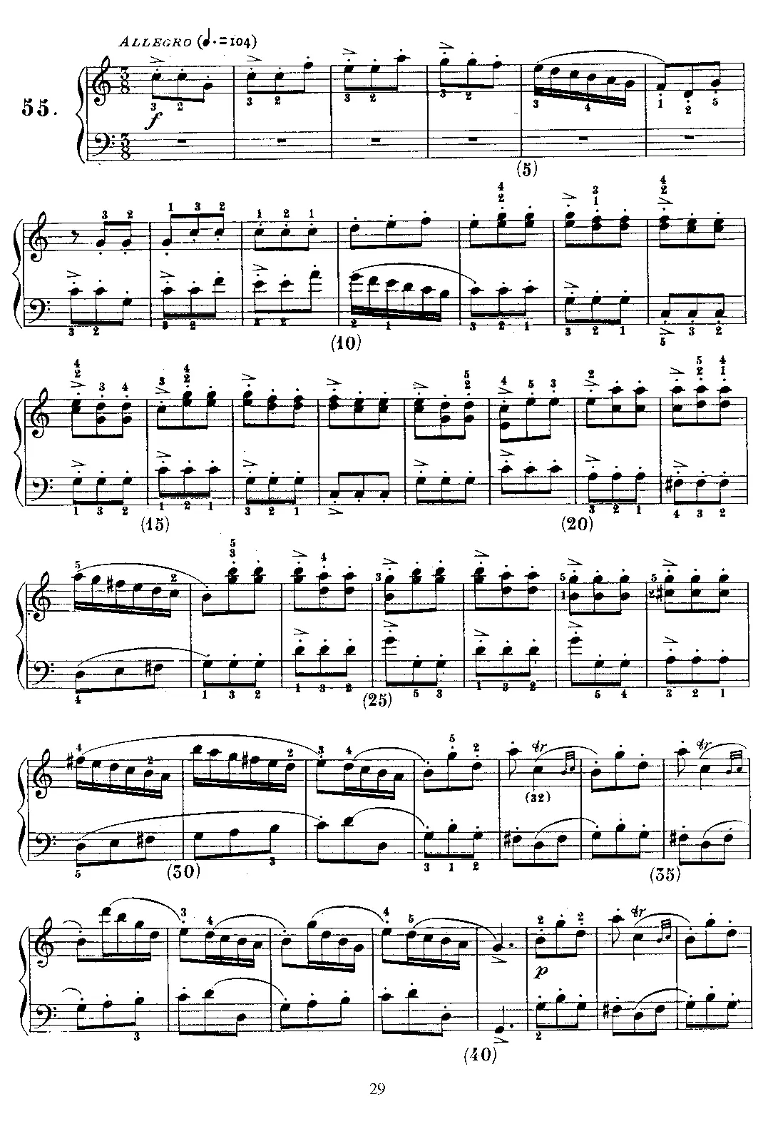 Keyboard Sonata in C major - Page 1