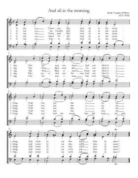 And all in the morning