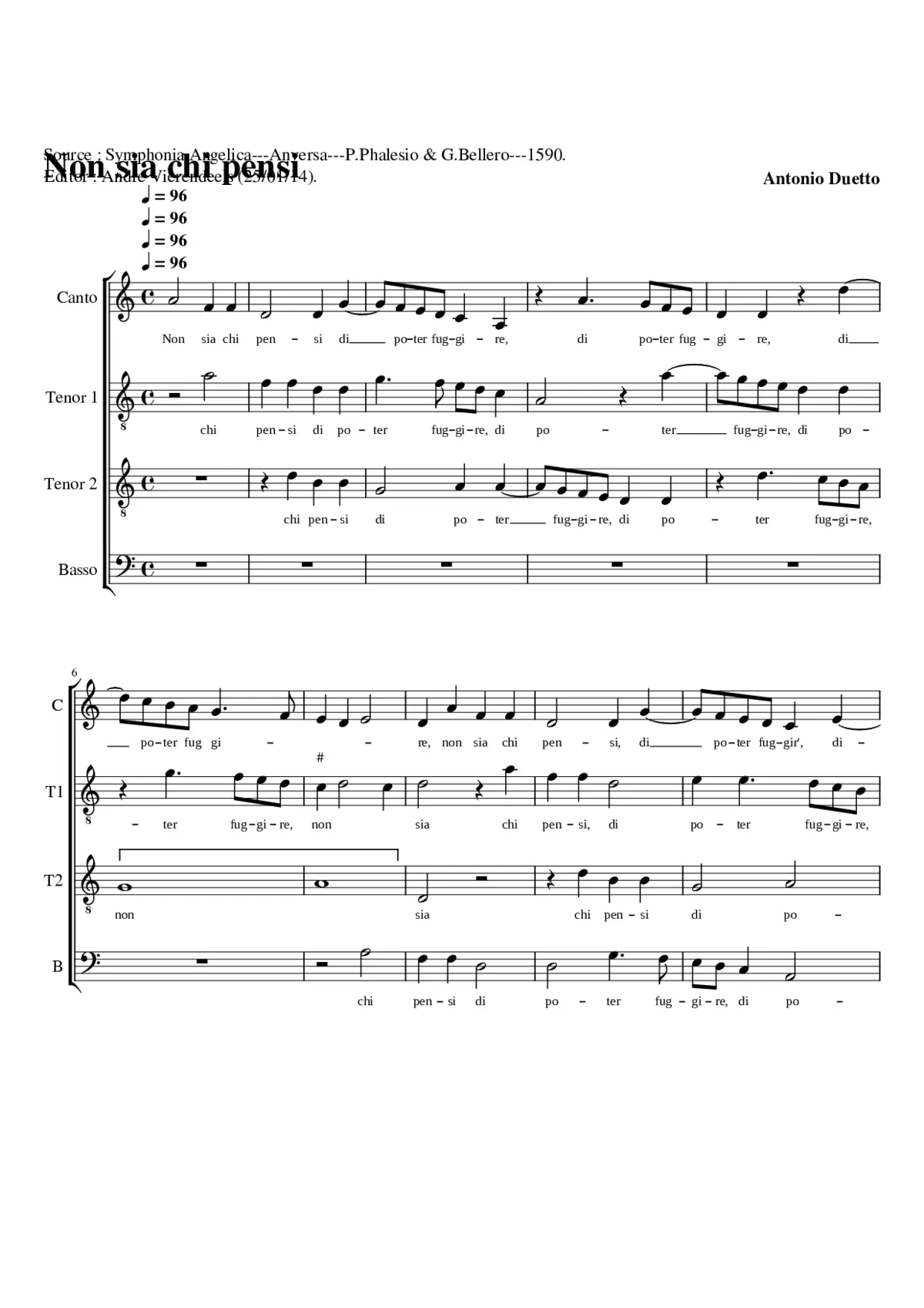 Non sia chi pensi - Page 1