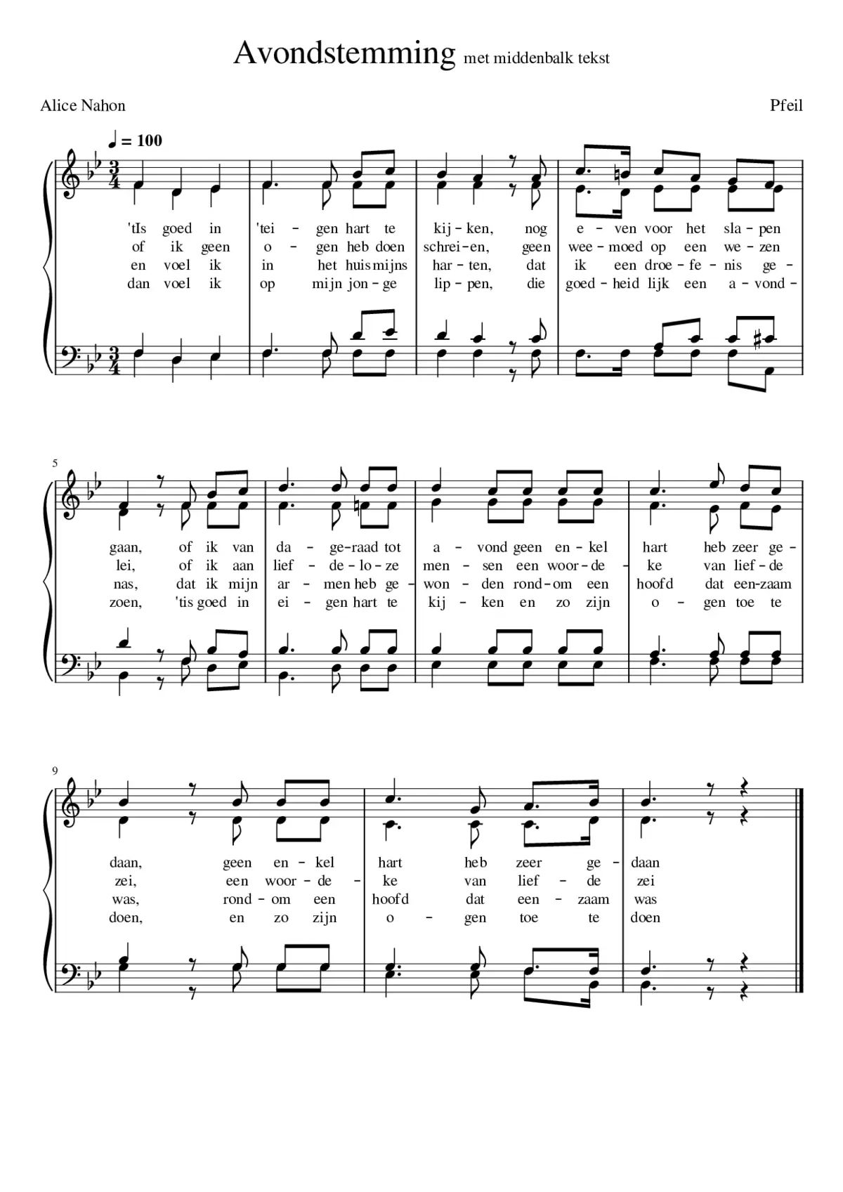 Avondstemming - Page 1