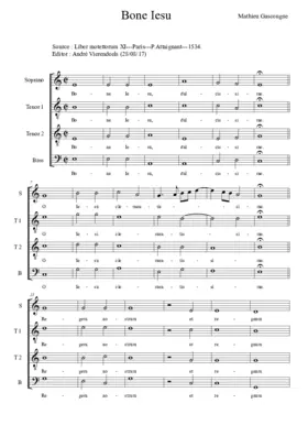 Bone Iesu dulcissime