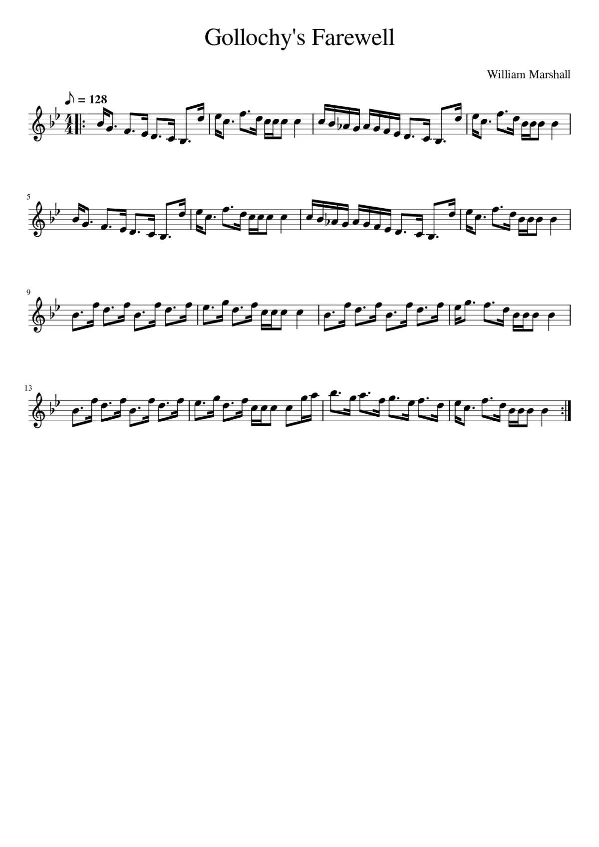 Gollochy's Farewell - Page 1