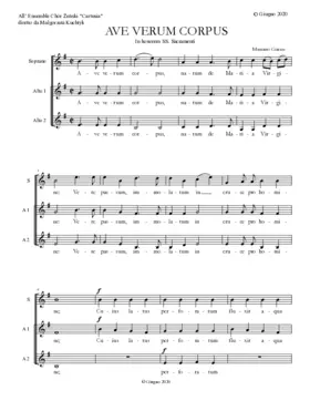 Ave verum 2020