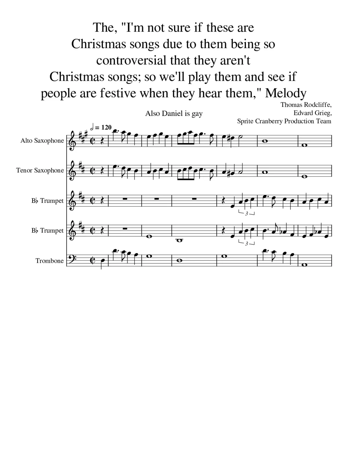 ChristmasNonChristmasSongs - Page 1