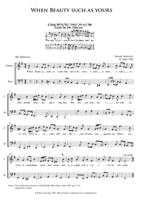 When beauty such as yours