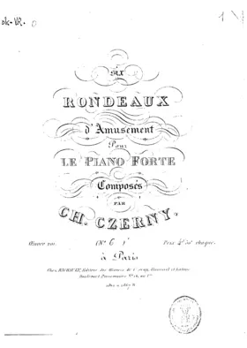 6 Rondeax d'Amusement