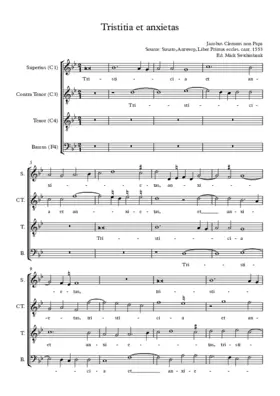 Tristitia et anxietas