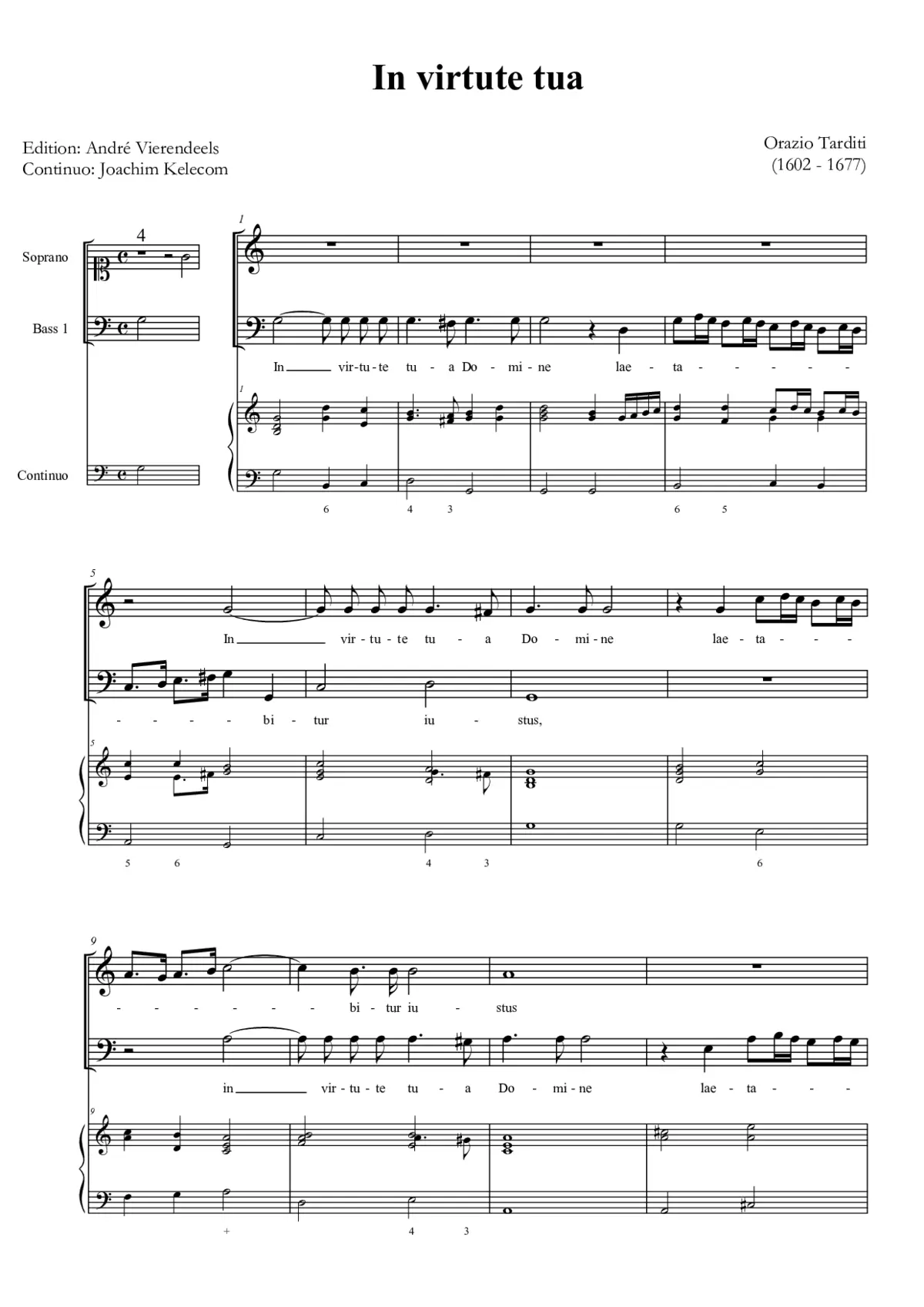 In virtute tua - Page 1