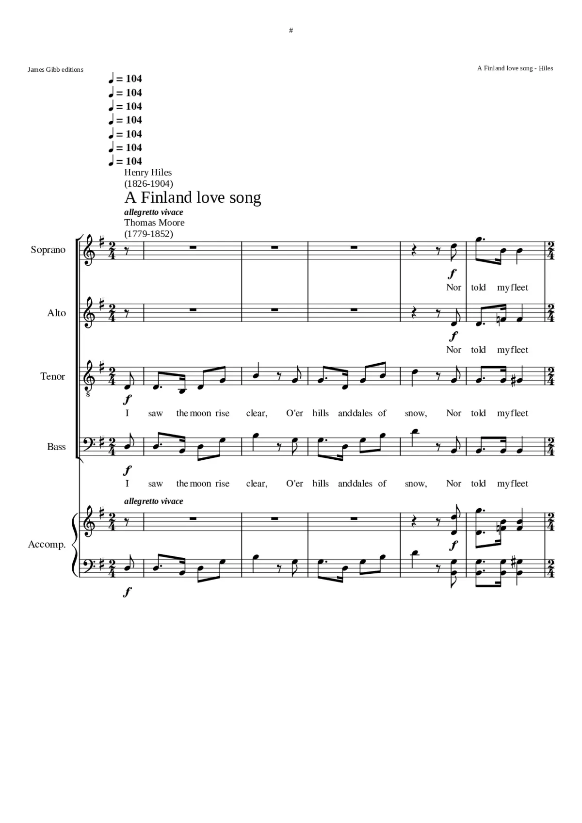 A Finland love song - Page 1