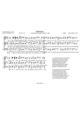 Harmony - William Walker