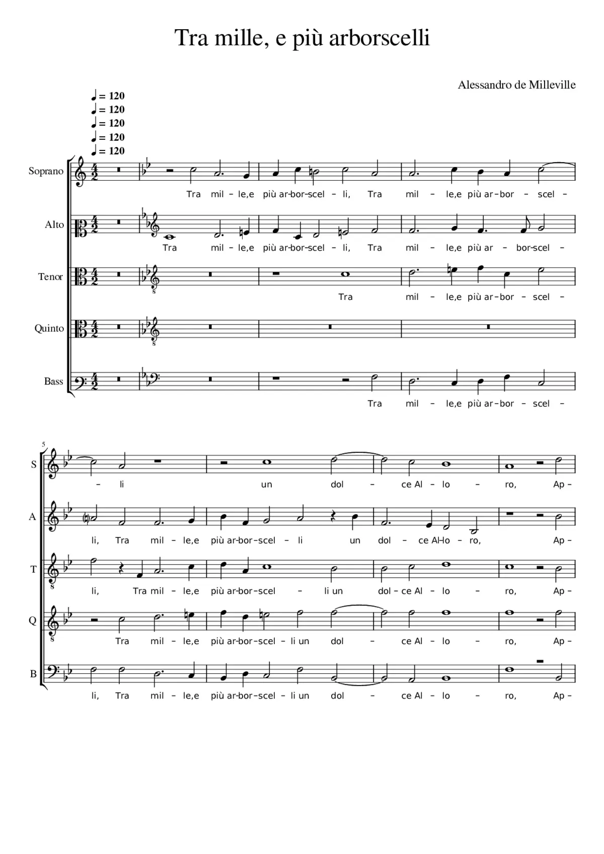 Tra millee piùarborscelli - Page 1