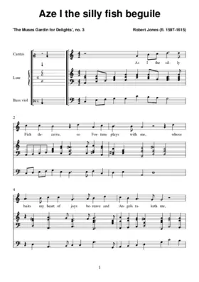 Aze I the silly fish beguile