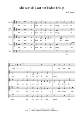 Alls was da Lust auf Erden bringt