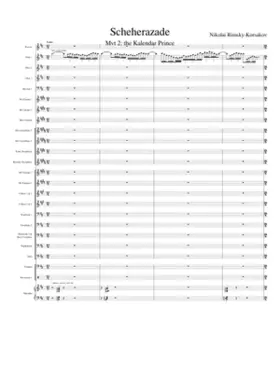 Scheherazade Op.35