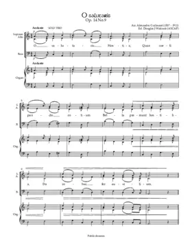 O salutaris hostia (for the time of Lent)