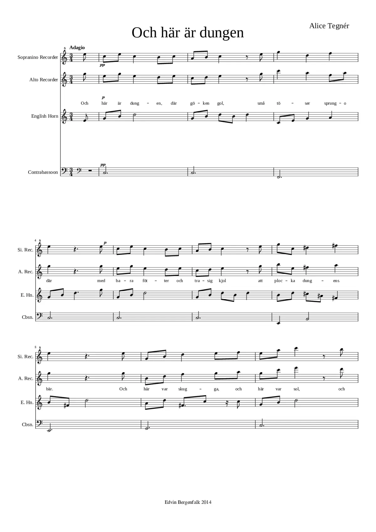 Och här är dungen - Page 1