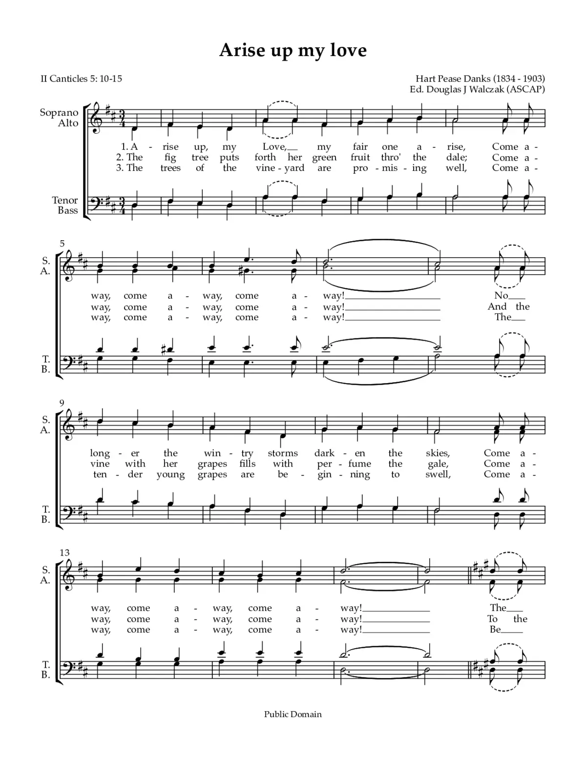Arise up my love - Page 1