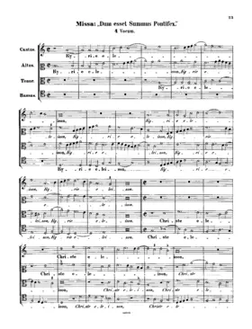 Missa Dum esset Summus Pontifex