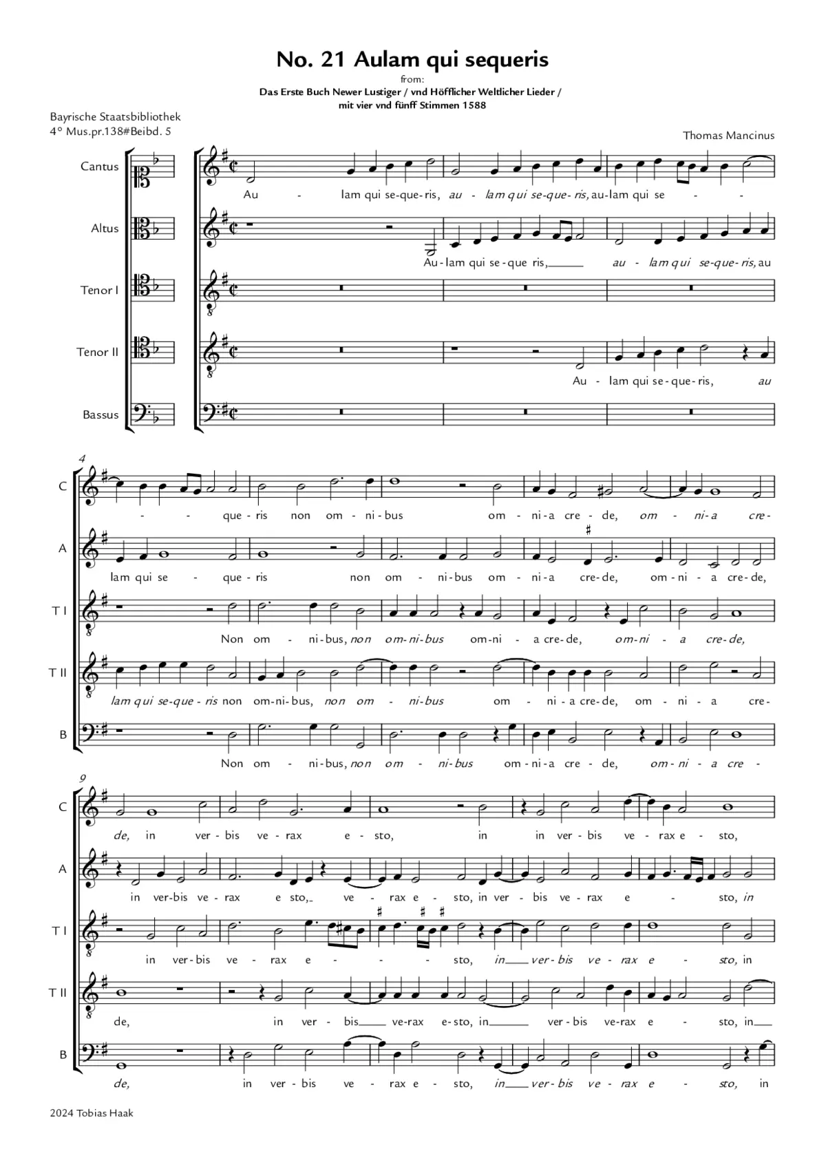Aulam qui sequeris - Page 1