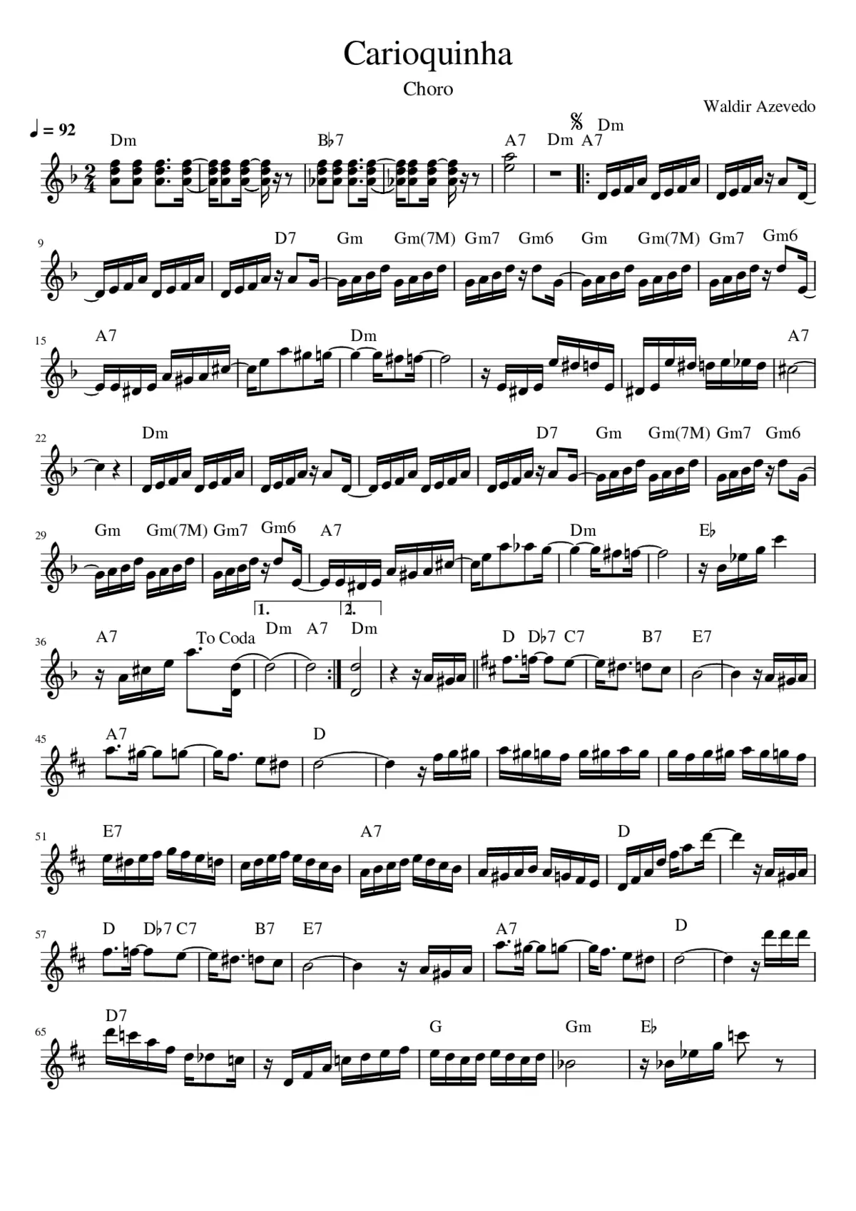 Carioquinha - Page 1