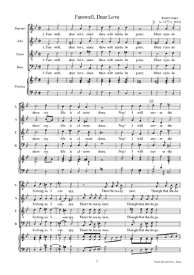 Farewell, dear love