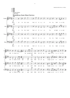 Benedictus (Short Service)