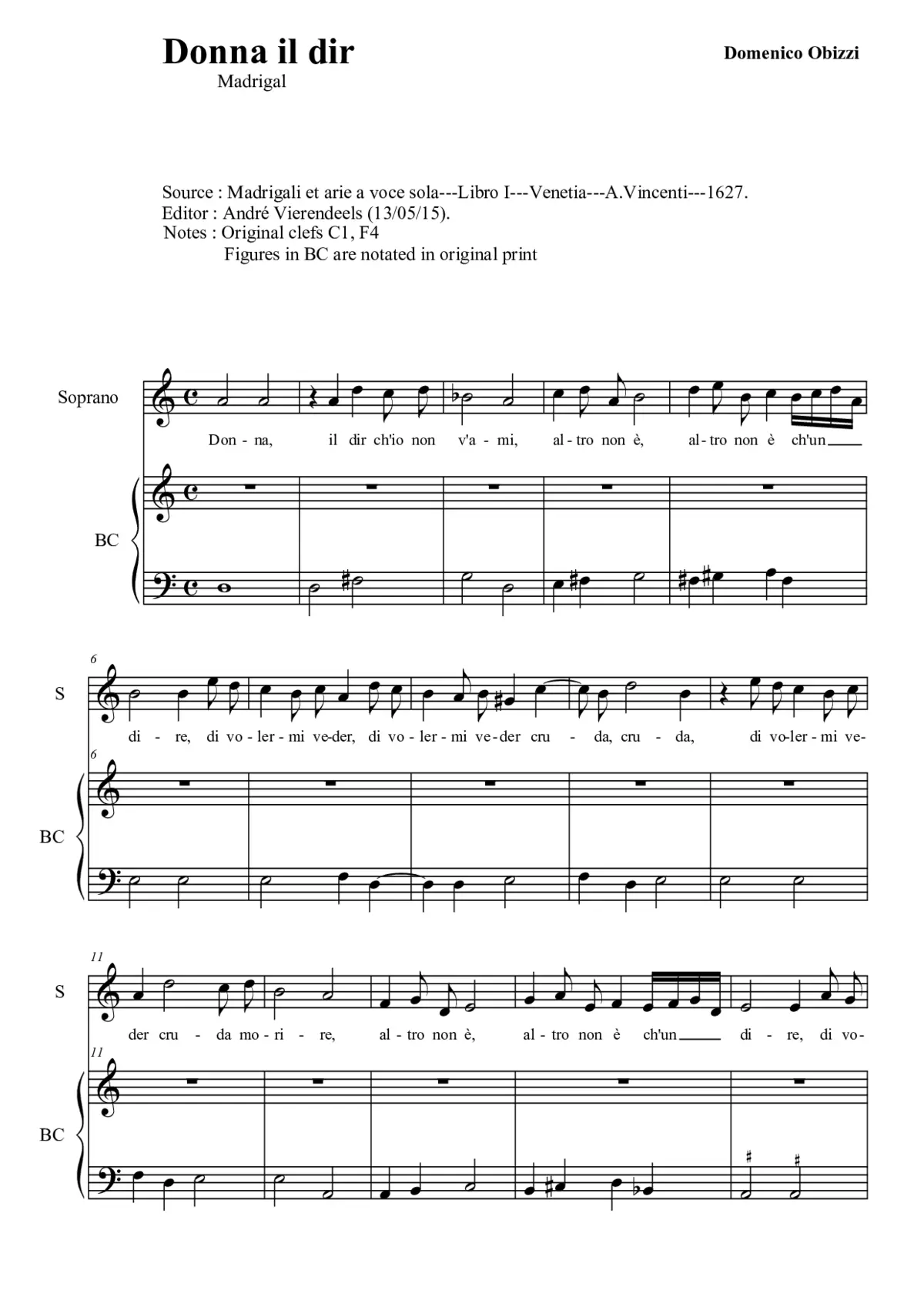Donna il dir - Page 1