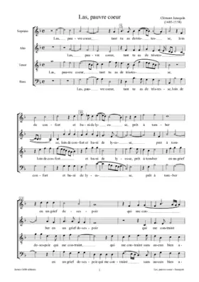 Las, pauvre cœur