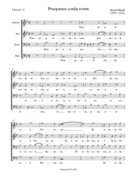 Praeparate corda vestra