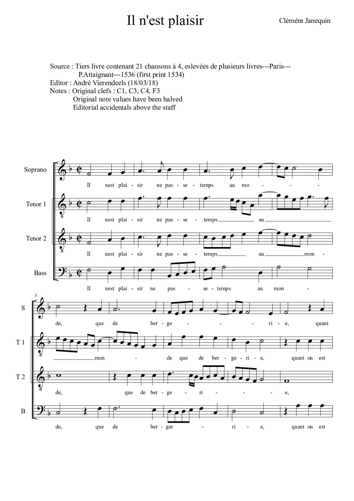 Il nest plaisir - Page 1