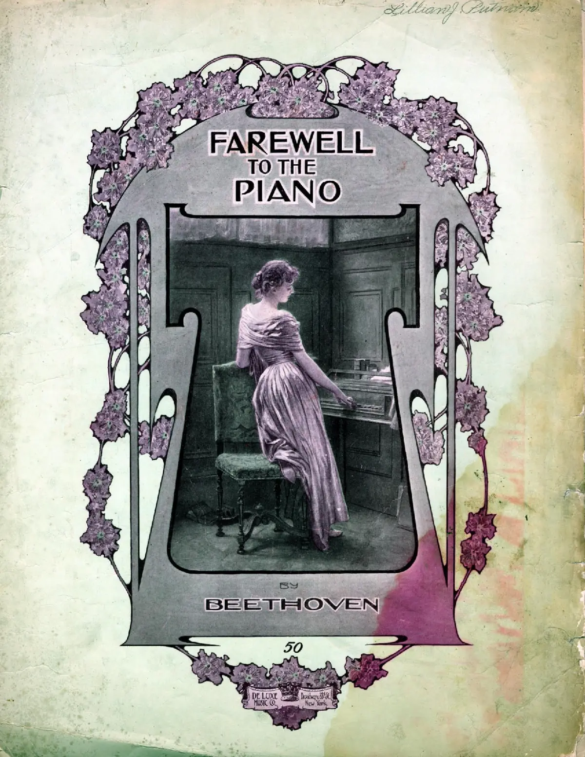 Farewell to the Piano - Page 1