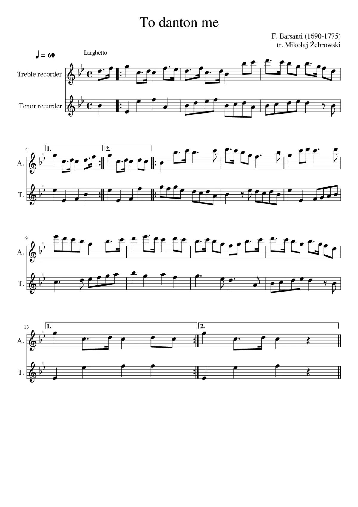 To danton me - Page 1