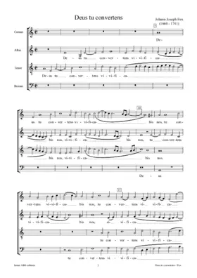 Deus tu convertens, K149