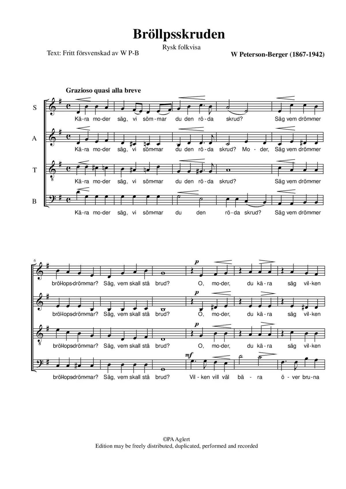 Bröllpsskruden - Page 1
