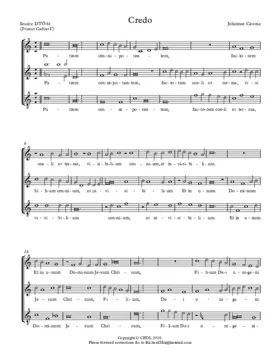 Credo (''Works'' no. 2)
