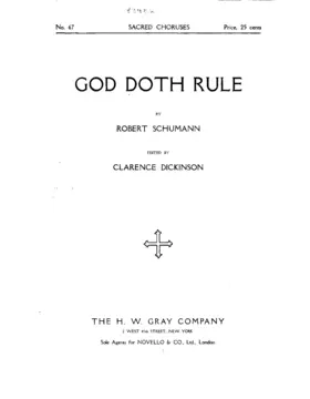 4 Doppelchörige Gesänge