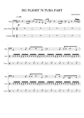 JSU FLIGHT 76 TUBA PART