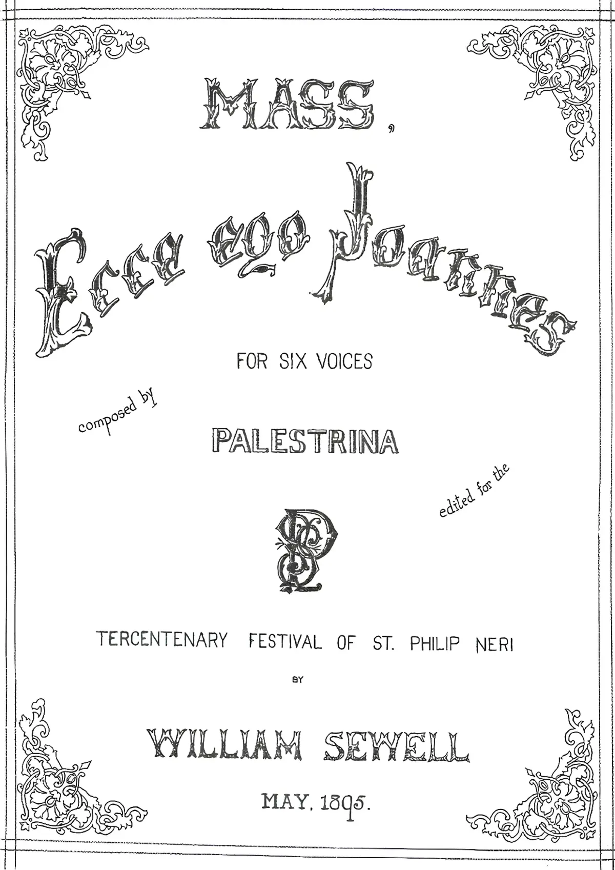 Missa Ecce Ego Joannes - Page 1
