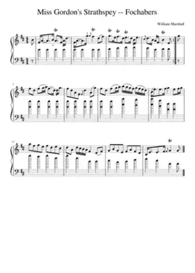 Miss Gordon's Strathspey -- Fochabers